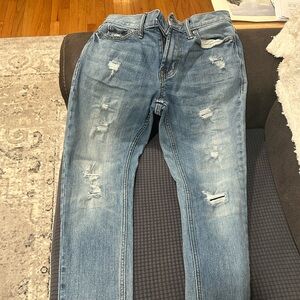 Old Navy relaxed slim distressed jeans 26x30